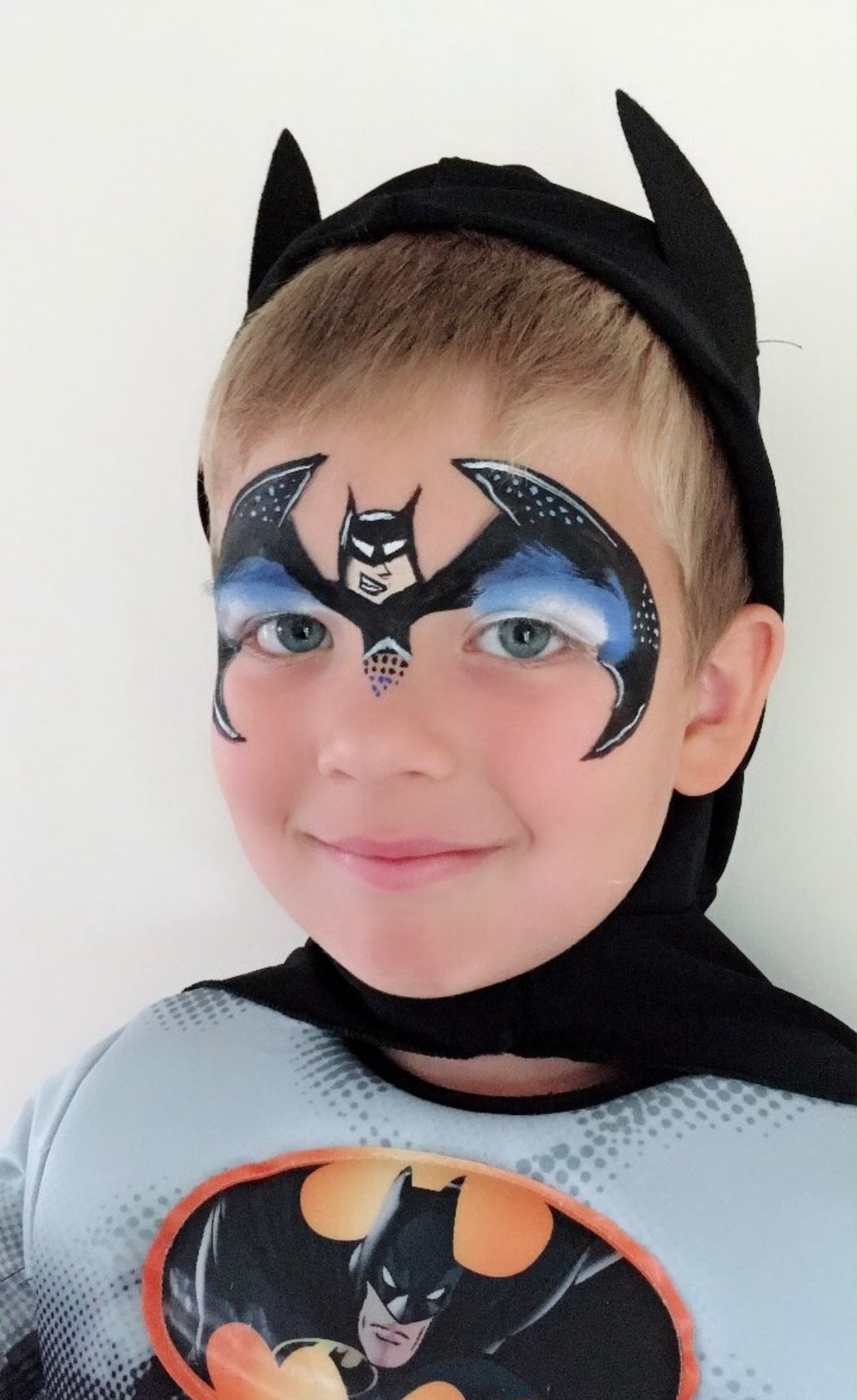 Batman face painting