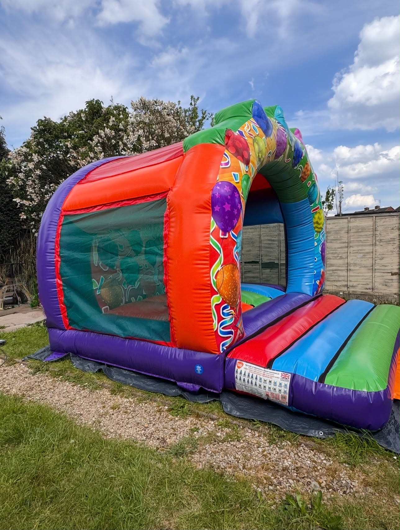 Party Balloon Bouncy Castle detail